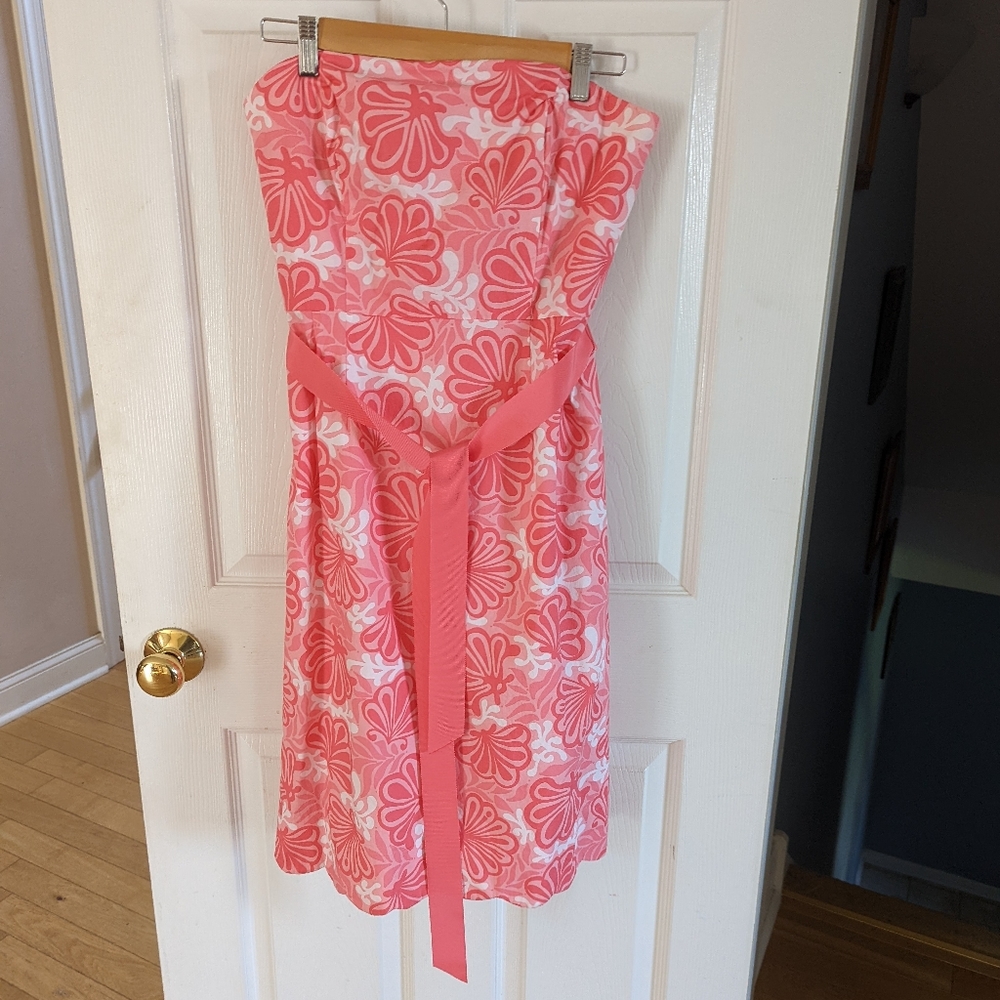Lily Pulitzer strapless dress
